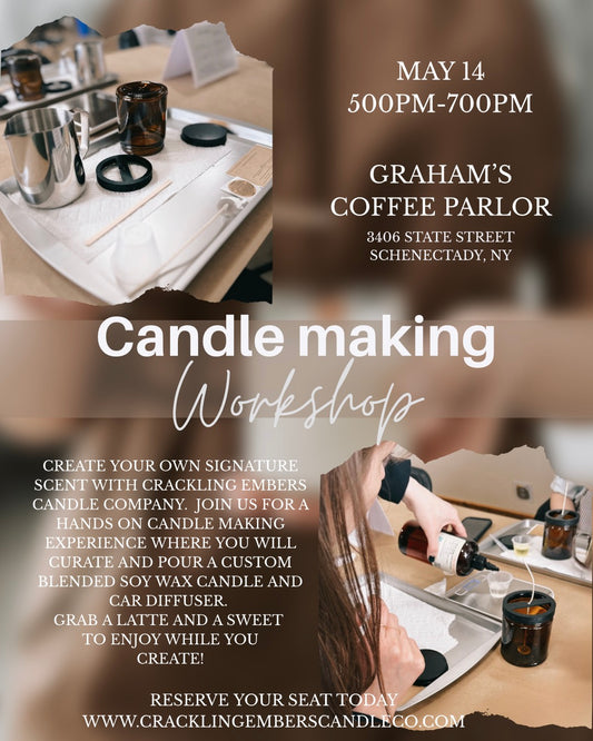 Graham’s Coffee Parlor-Candle Workshop
